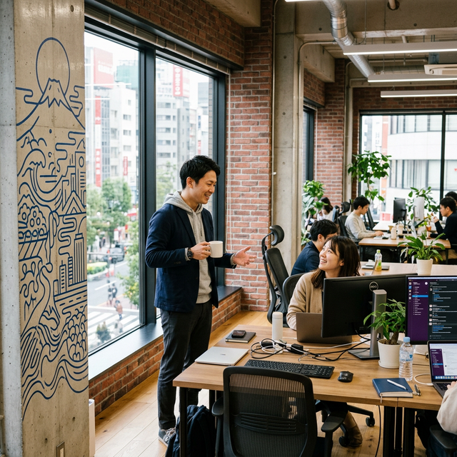 オフィスの様子